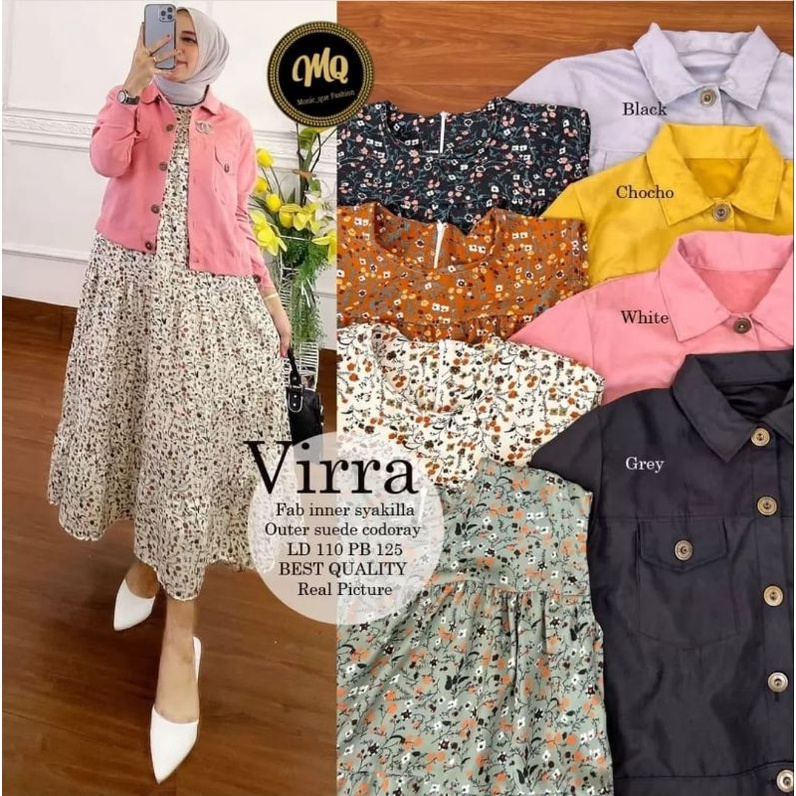 virra set // gamis 2in1 gamis + rompi