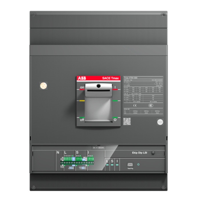 ABB MCCB XT6N 1000A 36KA 1SDA100720R1 3POLE 3P EKIP DIP LS/I