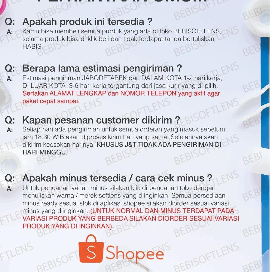 Softlens My Eyes DIA 14.50mm  MINUS (-3.25 S/D -6.00) GREY, GRAY BROWN 14.5mm / Soflense ctk My Eye 