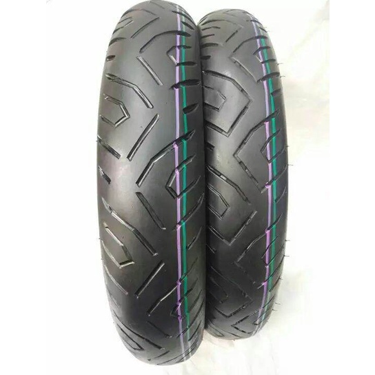Ban motor matic sepasang seken ban ukiran ban batik merk CORSA uk 80/90-90/90 ring 14| All motor mat