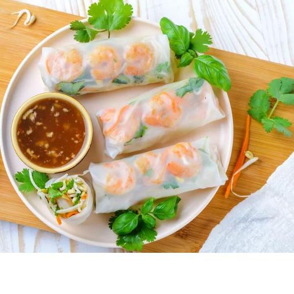 

9.9 FLASH SALE BICH CHI BANH TRANG RICE PAPERS BLUE CM 400G beras ban trang vietnam rice roll spring rol !!!