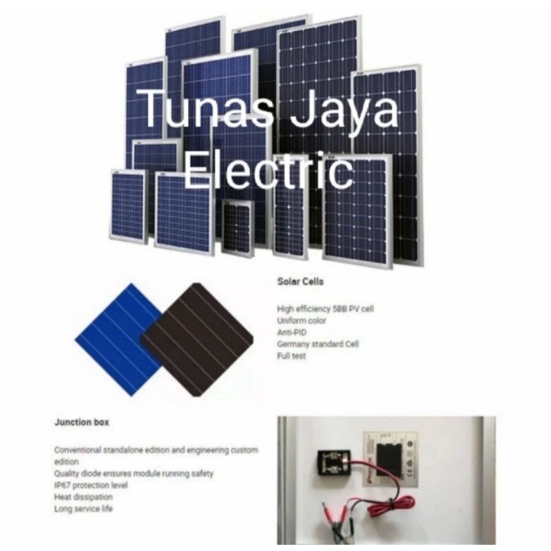 Solar Panel / Panel Surya / Solar Cell 30WP POLY INSCOM