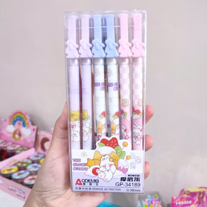 

ISI 12 PCS (1 lusin) - PULPEN / PENA BISA DIHAPUS DAN REFIL AODEMEI ISI ULANG
