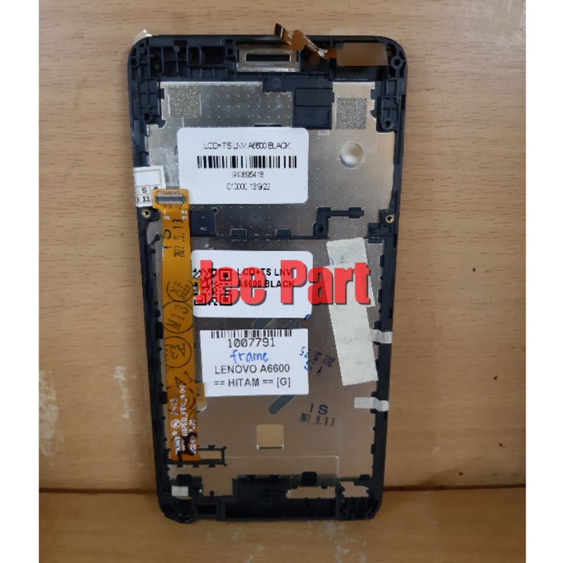LCD TOUCHSCREEN FRAME LENOVO A6600 - A6600 PLUS