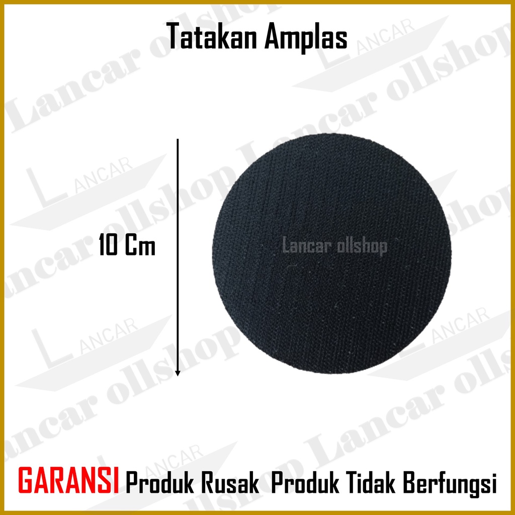 Tatakan Amplas Velcro Gerinda Tangan / Pad Perekat Amplas 4