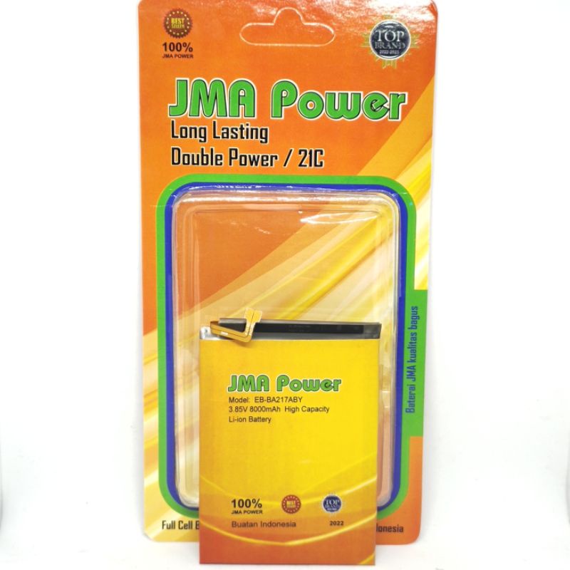 Baterai JMA Power Double Power Original For Samsung A21S A12 A02