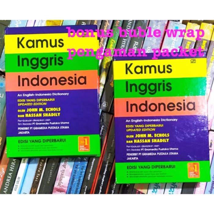

✨COD✨ Kamus bahasa Inggris Indonesia by John M echols Hassan Shadily revisi