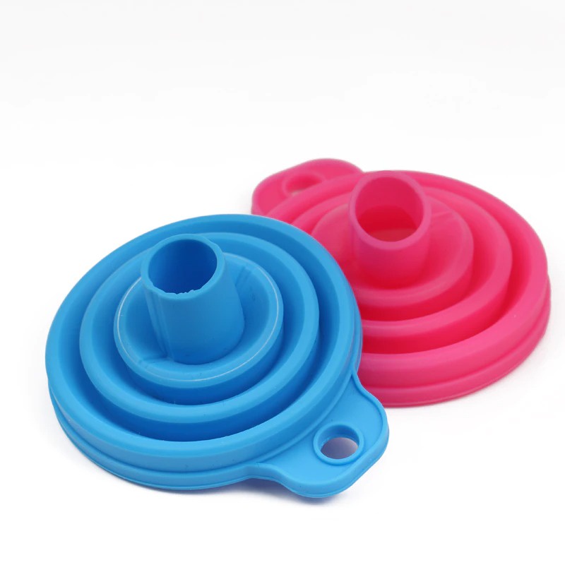 Corong Lipat Air Minyak Bensin Kendaraan Collapsible Silicone Funnel  XMO800