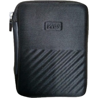 WD Hard Case Pouch Black Hard Disk External HDD Softcase Harddisk 2.5 in inch Casing HD Eksternal 2.5&quot;