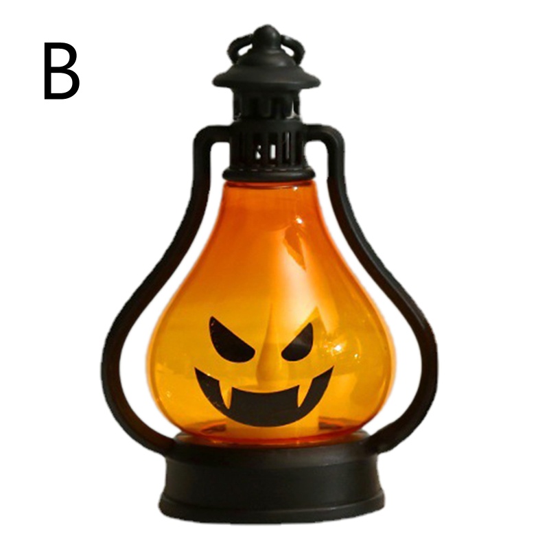 zzz Halloween Led  Light Kids Toys Vintage Castle Pumpkin Ghost Portable LED