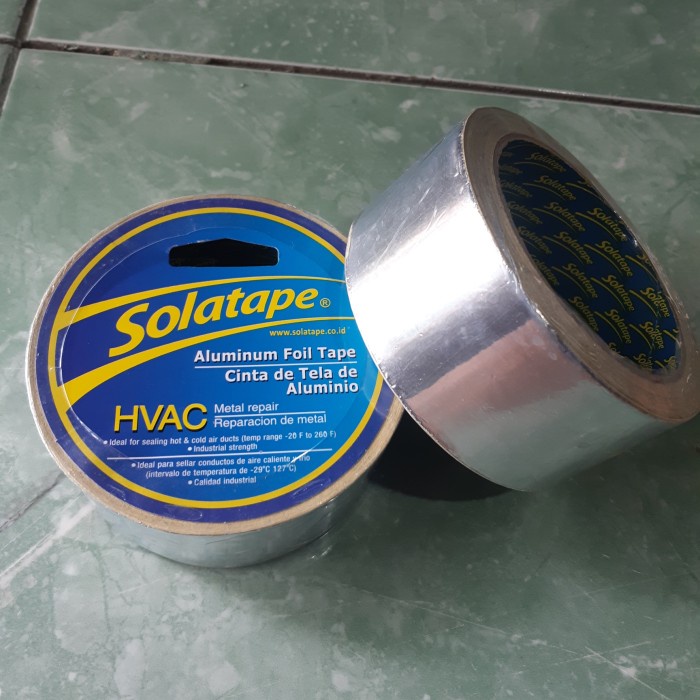 Aluminium Foil Tape Tahan Panas Dan Dingin. Tebal