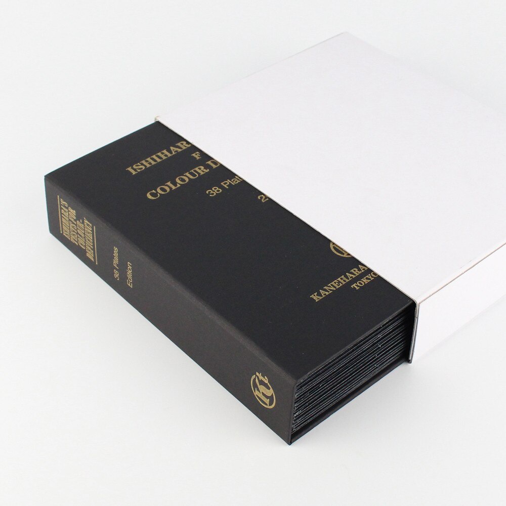 Buku Tes Buta Warna Ishihara 38 Plates Asli NIK Untuk Tes Kedinasan