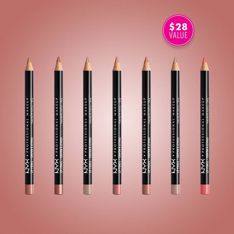 Nyx Cosmetics OG Lip Liners Bundle (7 pcs)