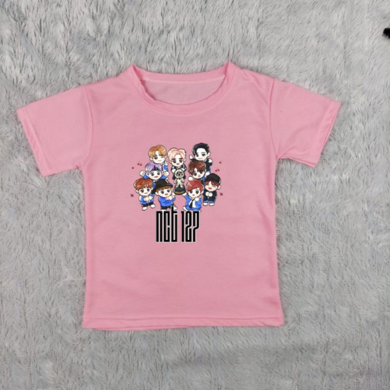 BAJU KAOS ANAK CEWEK/ KAOS ANAK PEREMPUAN/ KAOS NCT127/ KAOS NCT DREAM BEATBOX