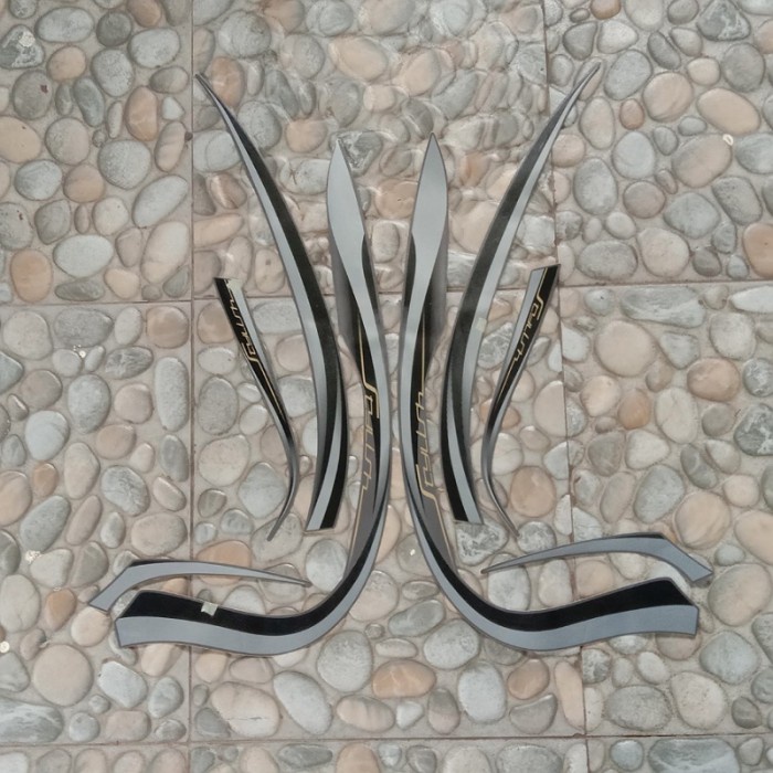 stiker striping motor honda scoopy stylish 2022 dakgrey
