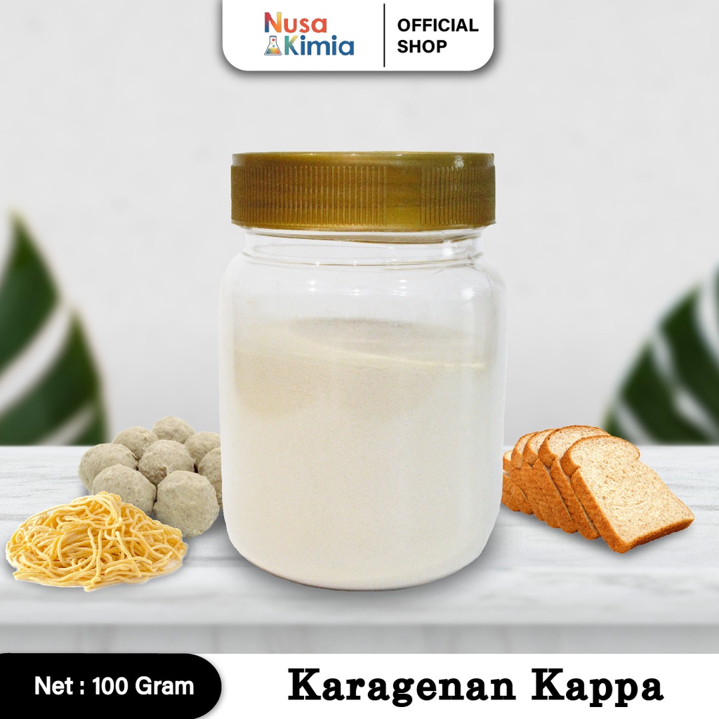 Tepung Carrageenan Kappa Food Grade - Pengenyal Makanan 100 Gram