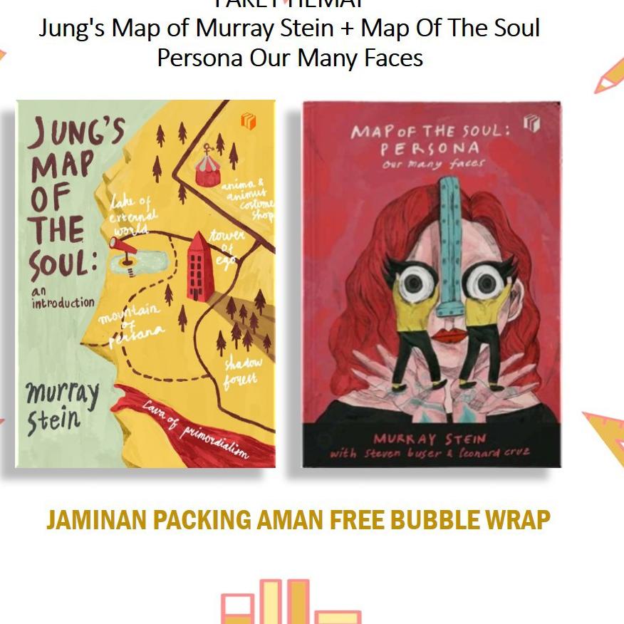 

Kekinian - PAKET HEMAT Jung's Map of Murray Stein + Map Of The Soul Persona Our Many Faces . . . . .