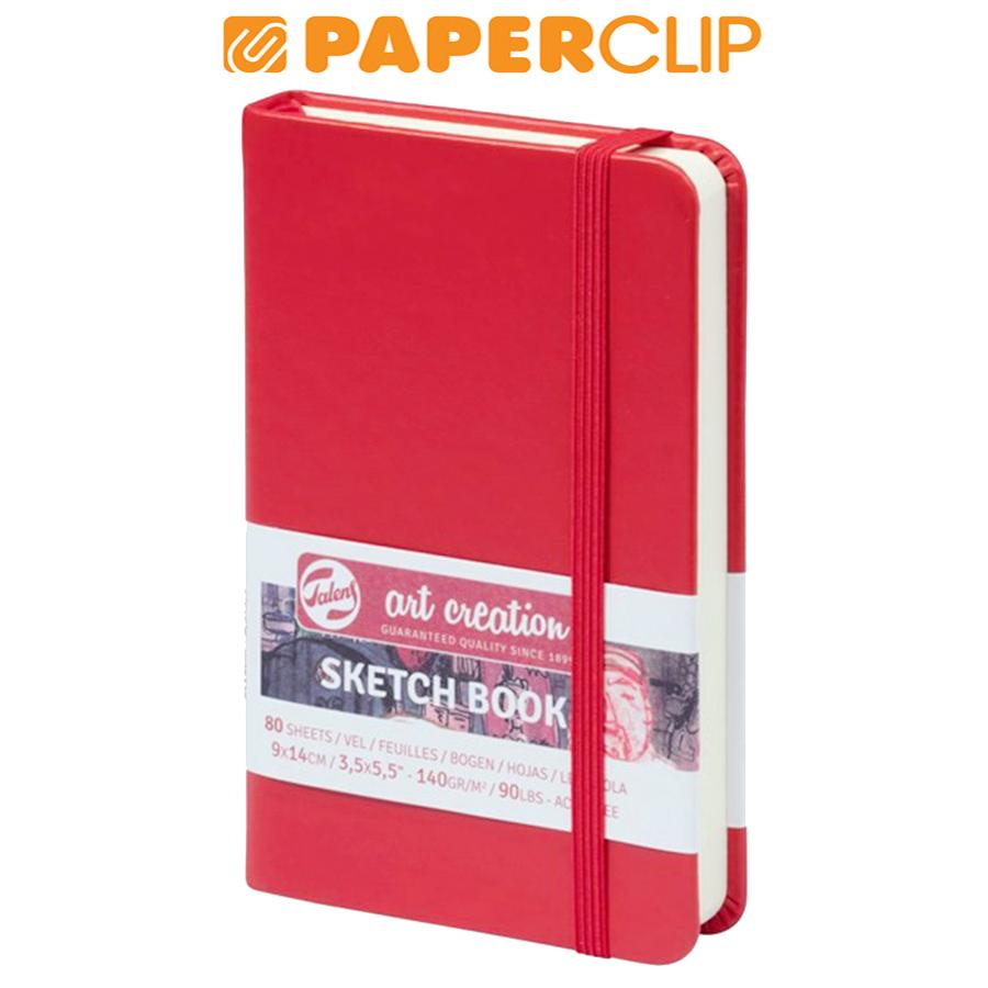 

SKETCH BOOK TALENS ART CREATION 9314201M RED 9X14 140G