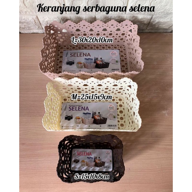 HOMMY - STORAGE BOX SELENA S | KERANJANG SERBAGUNA SELENA S
