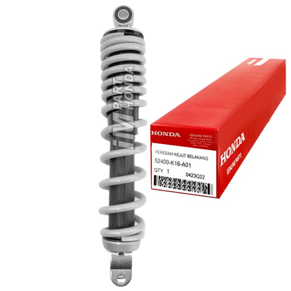 52400-K16-A01 Shock Belakang Scoopy Fi & eSP 2012 - 2016 Silver