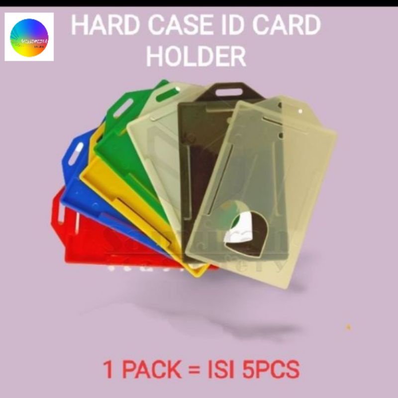 

Hard Case ID Card Holder / Casing Tempat Kartu Nama Anggota - Identitas Ada 7 Warna / Per 5Pcs(ORIGINAL PRODUK)