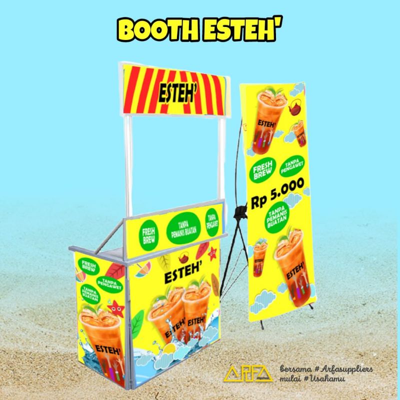 Jual Booth Usaha Minuman Es Teh Shopee Indonesia