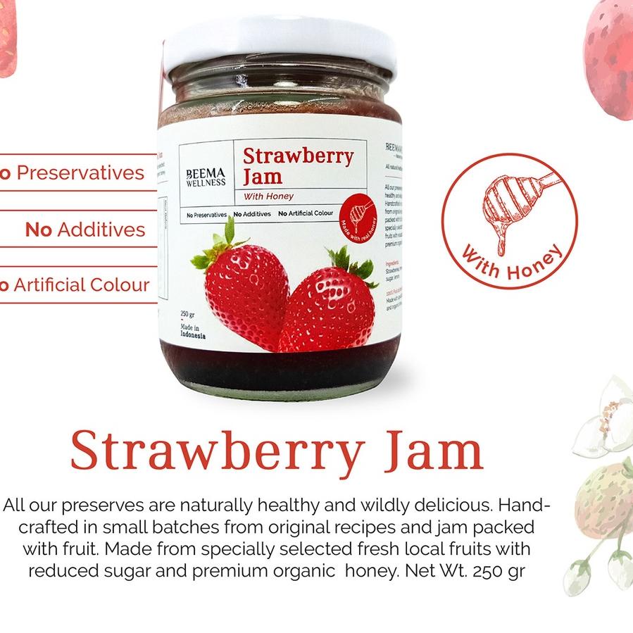 

Discount Today BEEMA WELLNESS STRAWBERRY JAM WITH HONEY 