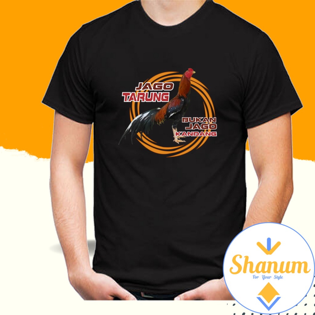 Baju Kaos Ayam Jago Tarung Bukan Jago Kandang Ayam Bangkok Kaos Ngabar Petarung Ayam Fighter