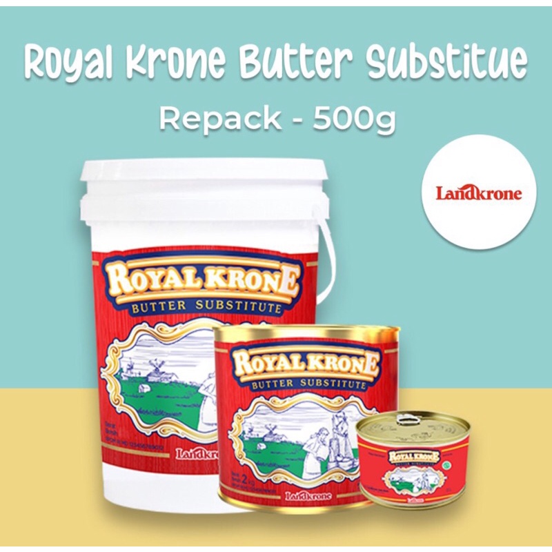 Jual Royal Krone Repack 500gr Bos Butter Oil Substitute Pengganti Butter Mentega Margarine 1897