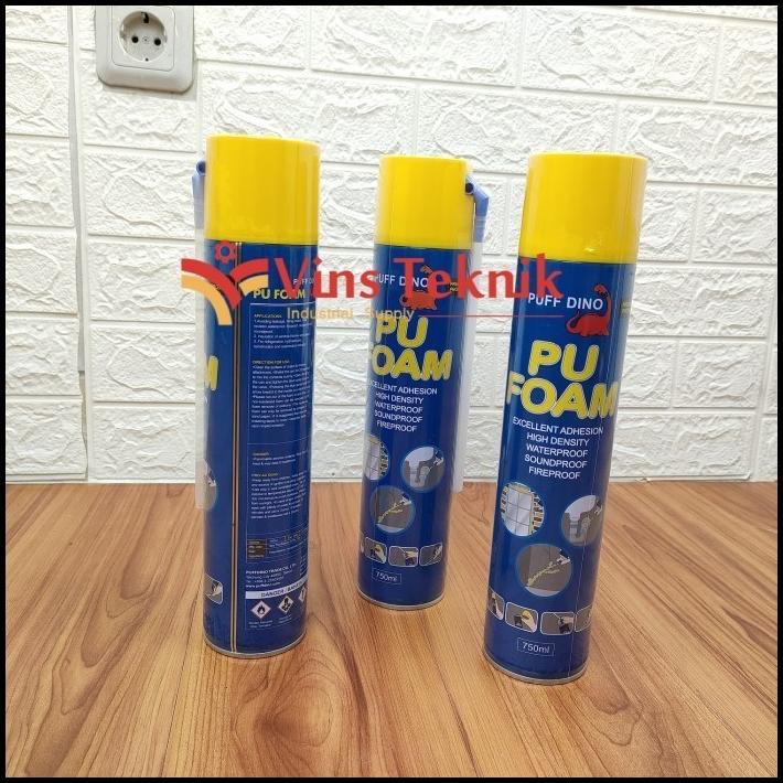 Cairan Busa Puff Dino Pu Foam Polyurethane Poam 750Ml