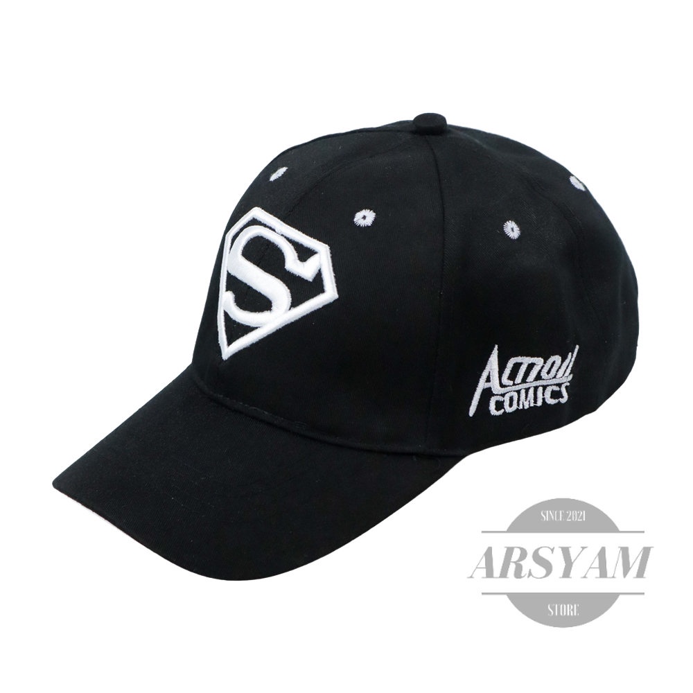 Arsyam |  Topi Snapback Superman Logo DC Justice League