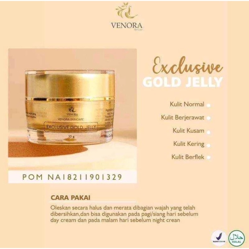 EXCLUSIVE GOLD JELLY VENORA