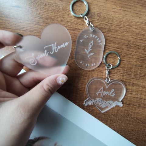 GANTUNGAN KUNCI GRAFIR /GANTUNGAN KUNCI AKRILIK GRAFIR CUSTOM NAMA / GAKUN CUSTOM / KEYCHAIN CUSTOM 