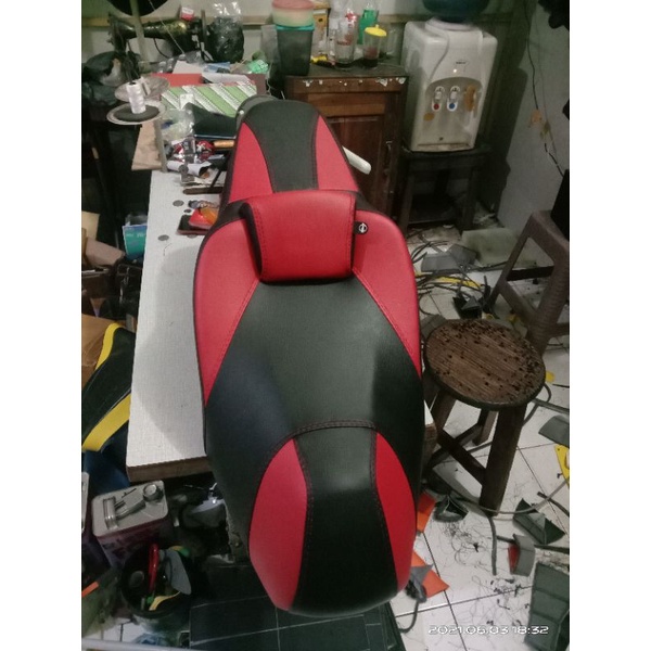 Jok PCX LOKAL MODIFIKASI-JOK PCX 160 CUSTOM BAHAN MBTECH