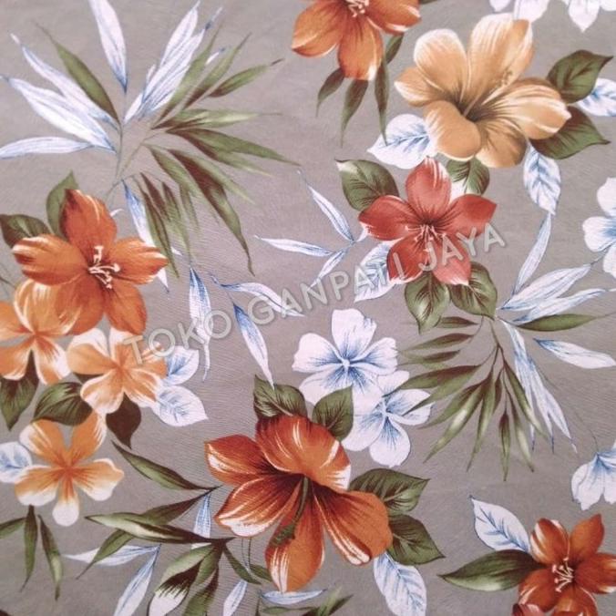 Kain Beludru Motif Bunga Kembang - Gucci (Bantal Sofa, Kursi, Jok)