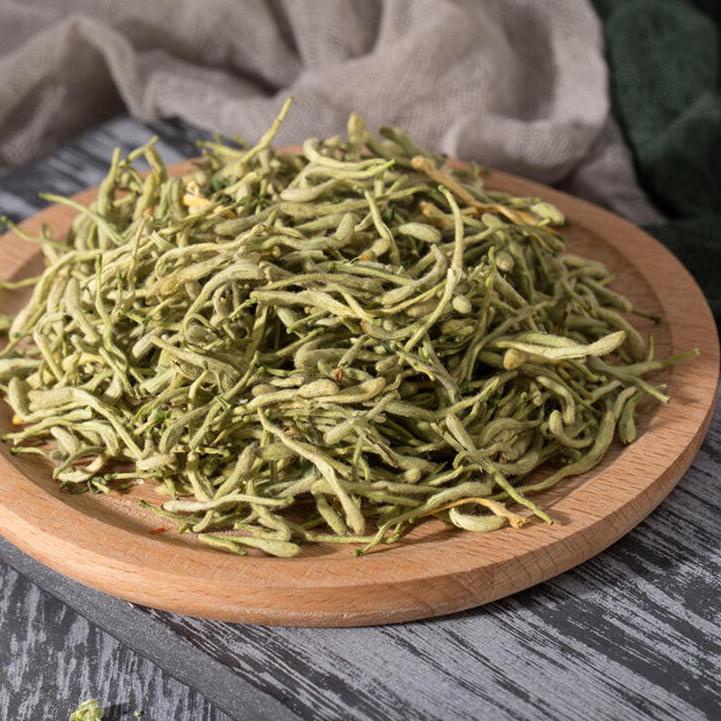 

Max Sale--Honeysuckle 10 gram / Teh Jin Yin Hua (金银花) / Kim Yun Fa