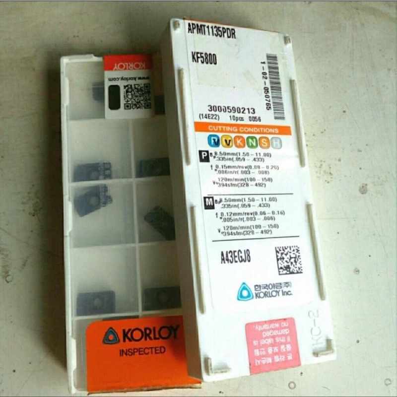 insert APMT1135 korloy