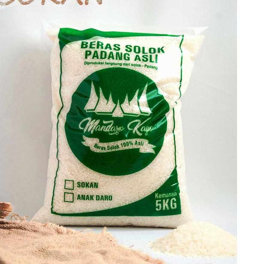 

GRATIS ONGKIR✅Beras Padang Solok - Sokan 5kg|KD7