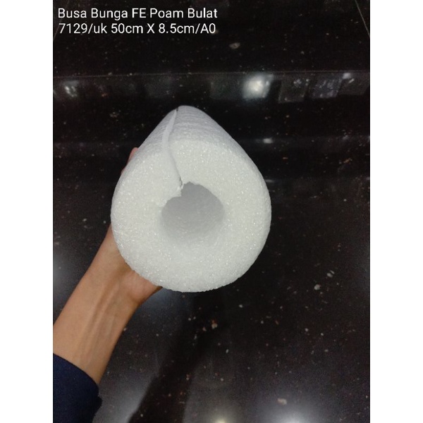 Busa Bunga PE Foam Bulat 71291 50cm X 8.5cm