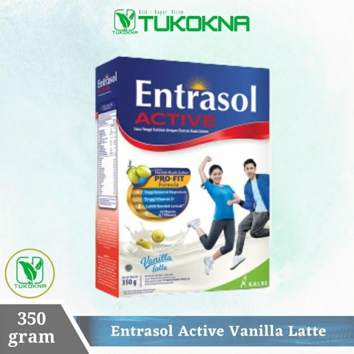 

[ COD ] Entrasol Active Vanilla Latte 350gr