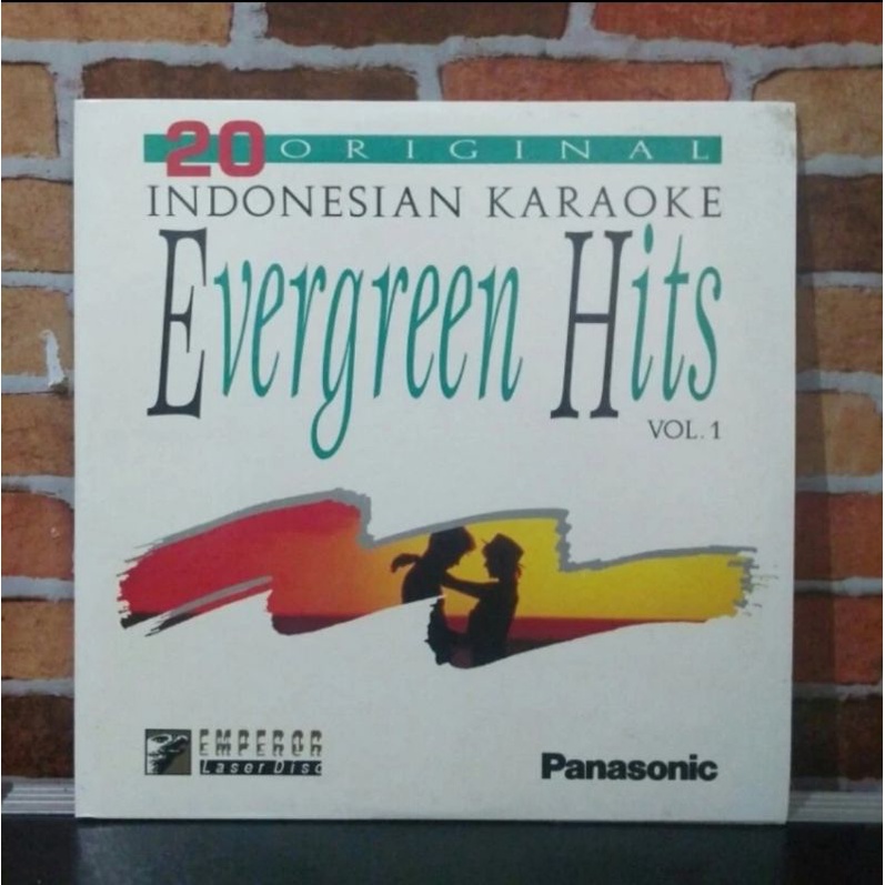 Kaset Laser disc Evergreen Hits vol.1