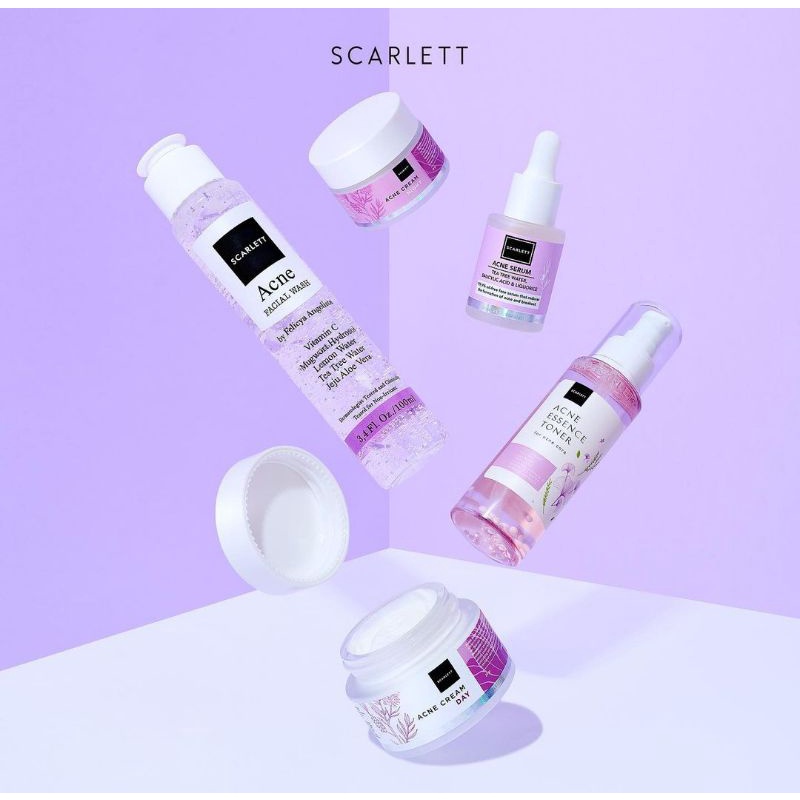 SCARLETT PAKET WAJAH ACNE