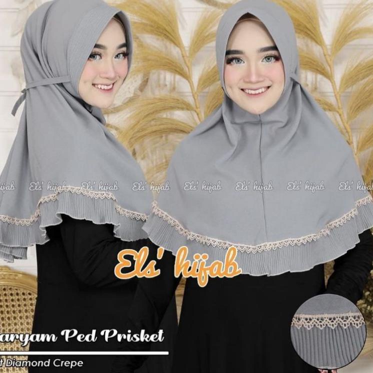 [MWI.18Oc22ᵟ] BERGO KARYAM PET REMPEL PLISKET RENDA BAWAH FULL/HIJAB MARYAM PET ANTEM TALI RENDA BAW