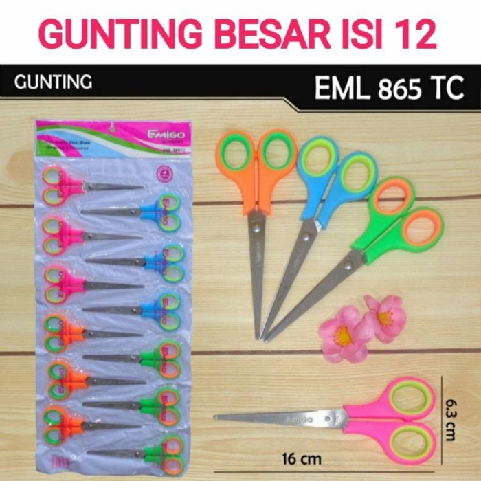 

Menakjubkan Bos 65 Gunting Renceng Besar Isi 12 Pcs Diskon