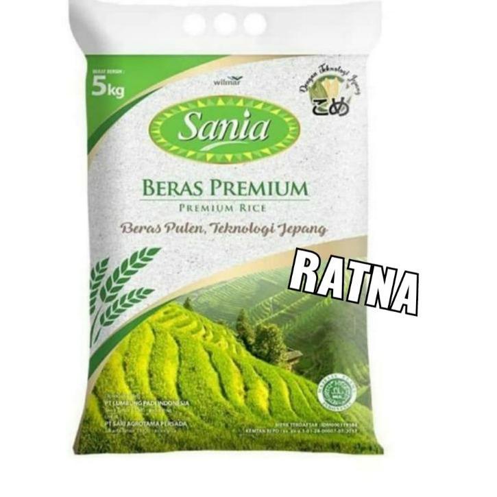 

と BERAS PREMIUM SANIA 5 Kg 5Kg BERAS PULEN TEKNOLOGI JEPANG ㊏