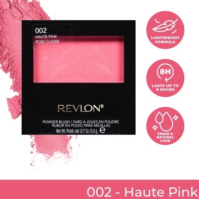 Revlon Powder Blush On Haute Pink 002