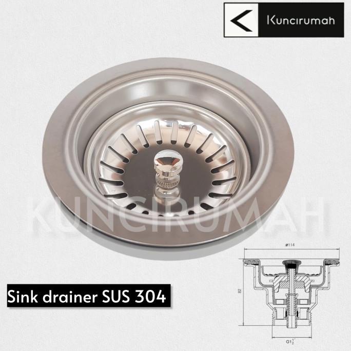Afur kitchen sink model modena / drainer bak cuci piring model elite