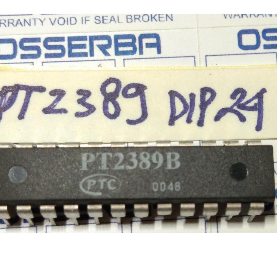 Grosiran Murah PT2389 PT2389B DIP24 PT2389-SN SSOP24 of 5 Preset Equalizer with Bass Booster & 3D Ef
