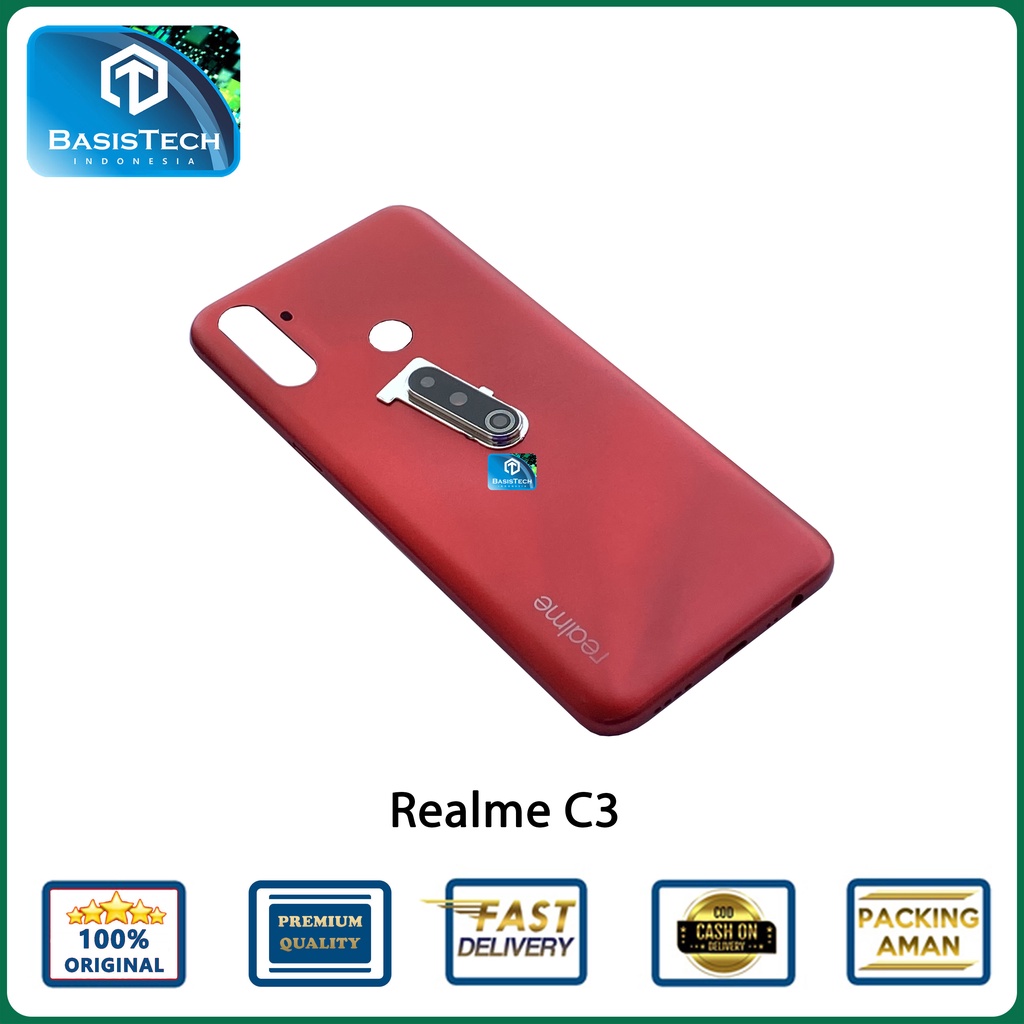 BACK COVER BACKDOOR CASING REALME C3