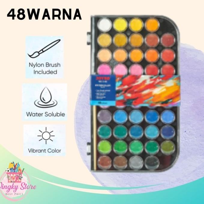 

Cat Air / Watercolor Cake Joyko WC-3-48 Non COD